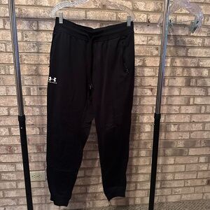Under Armour Black Jogger Sweatpants - Men's Large